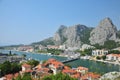 Landscape view of Omis, BabnjaÃÂa, Cetina